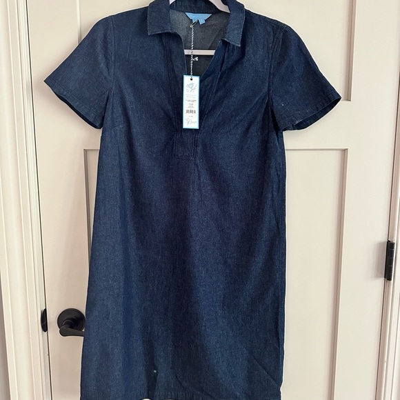 Draper James Chambray Shirt Dress - Picture 3 of 5